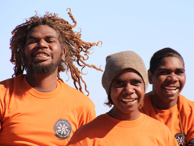 Working with Martu leaders to rebrand Kanyirninpa Jukurrpa